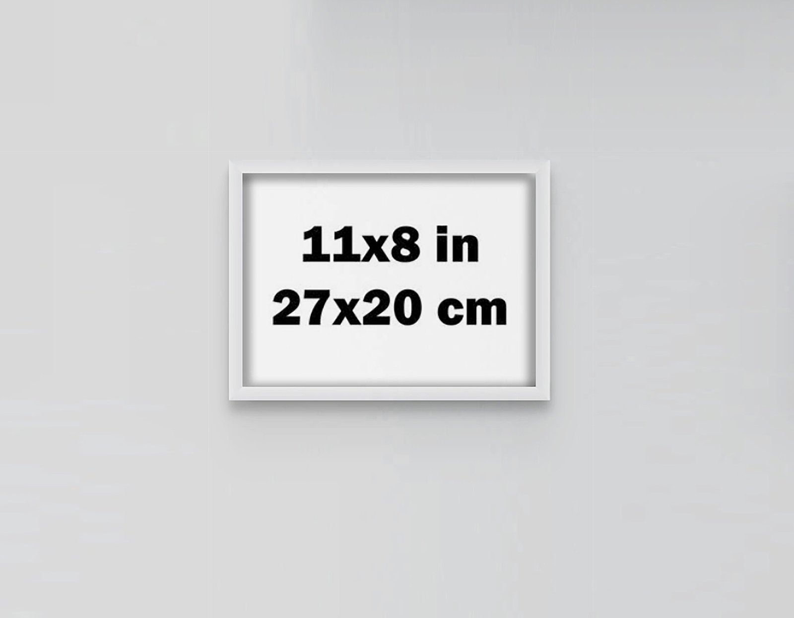 11"x 8" (20cm x 27cm) Landscape Single Photo Tile - Image 3