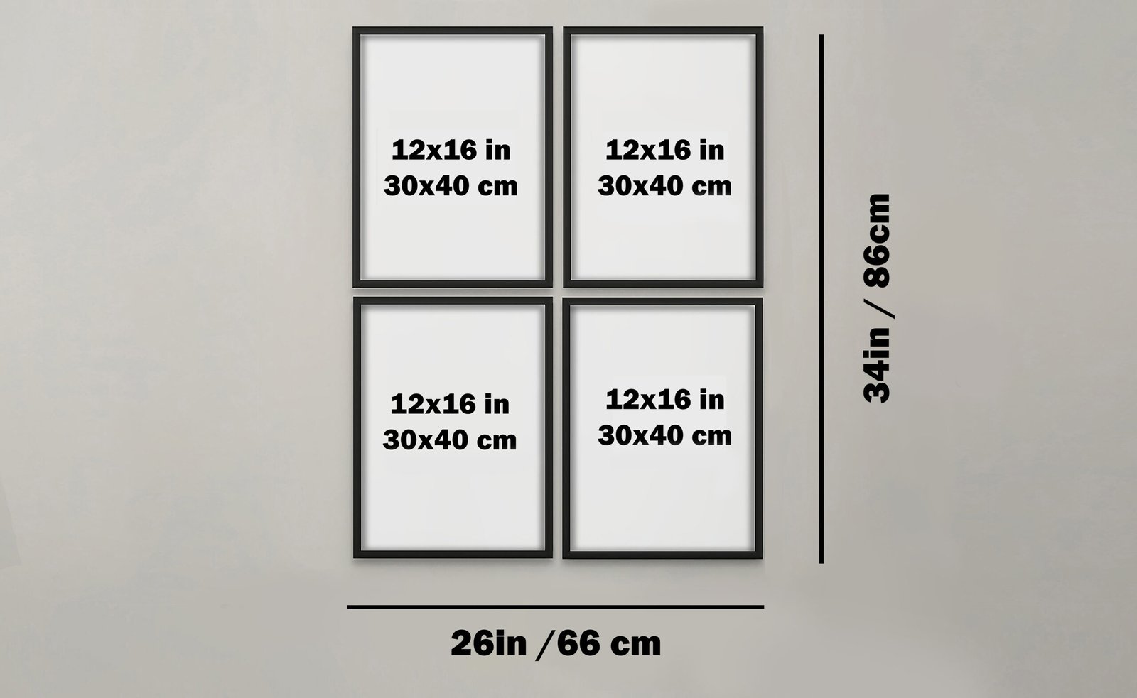 4 Photo Tiles - Customisable Wall Gallery - Image 3