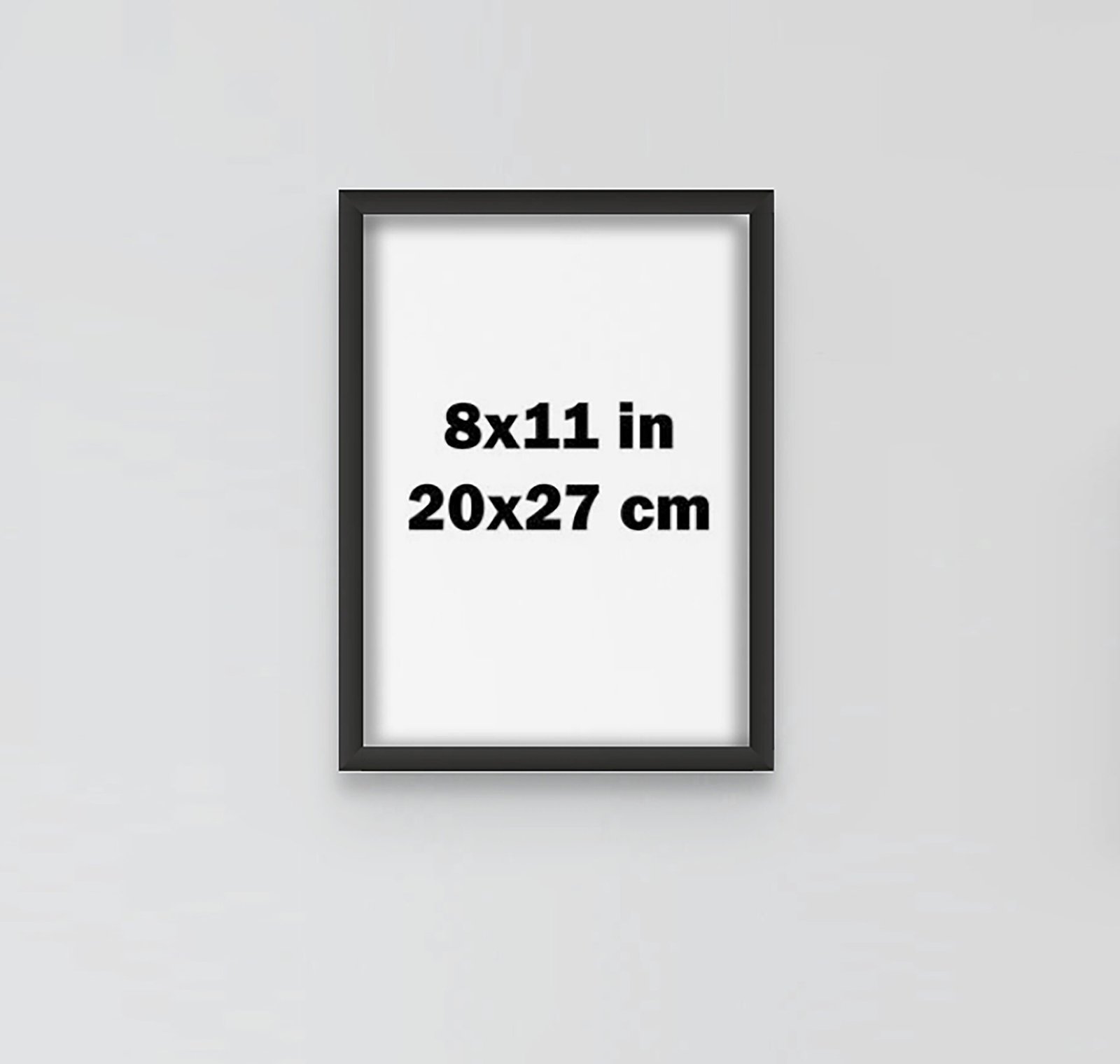 8"x 11" (20cm x 27cm) Portrait Single Photo Tile - Image 2