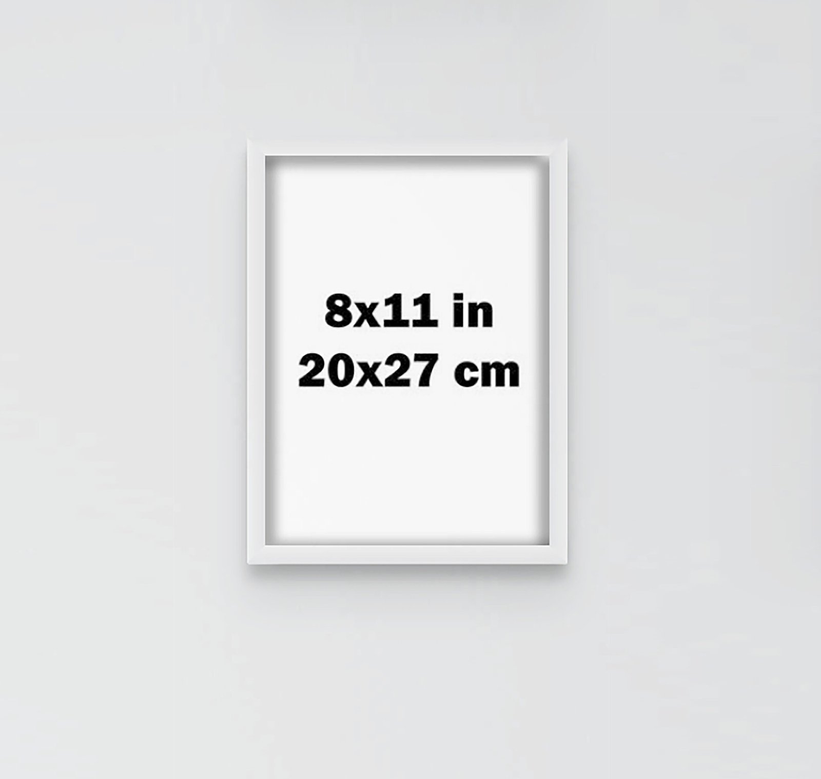 8"x 11" (20cm x 27cm) Portrait Single Photo Tile - Image 3